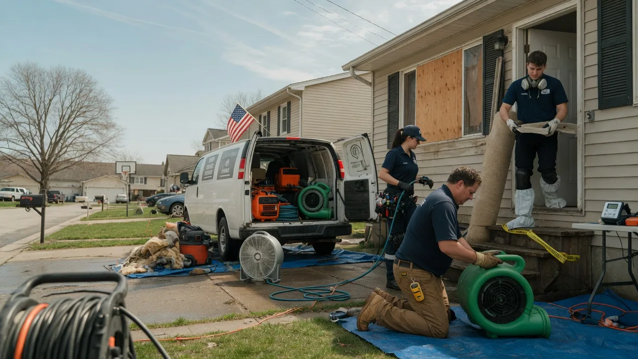 Water Damage Restoration in Scotts Hill, TN near me